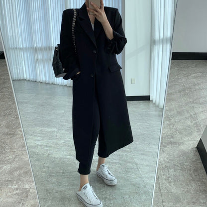 ロングシングルブレストスーツ