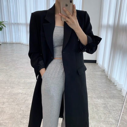 ロングシングルブレストスーツ