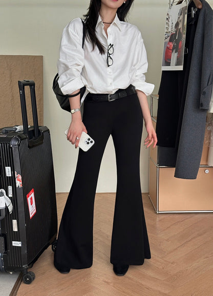 Flared Slim Fit Casual Pants