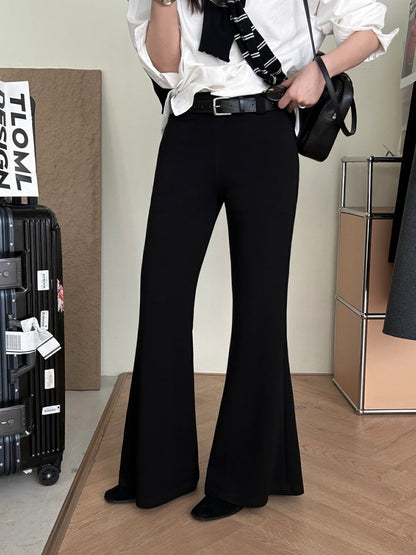 Flared Slim Fit Casual Pants