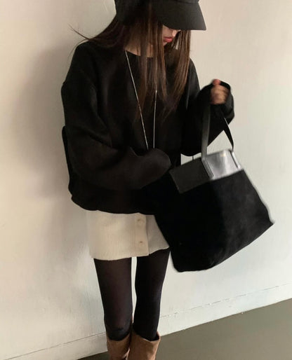 Butterfly Bow Cutout Sweatshirt