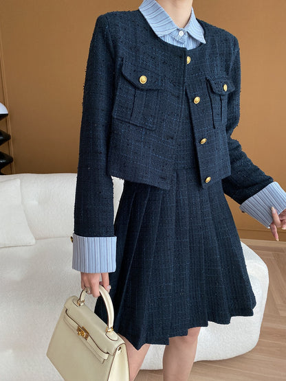 Chanel-inspired Preppy Suit