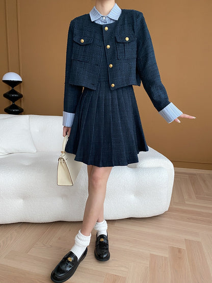 Chanel-inspired Preppy Suit