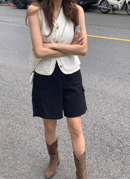 Chanel-style vest jacket