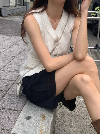 Chanel-style vest jacket