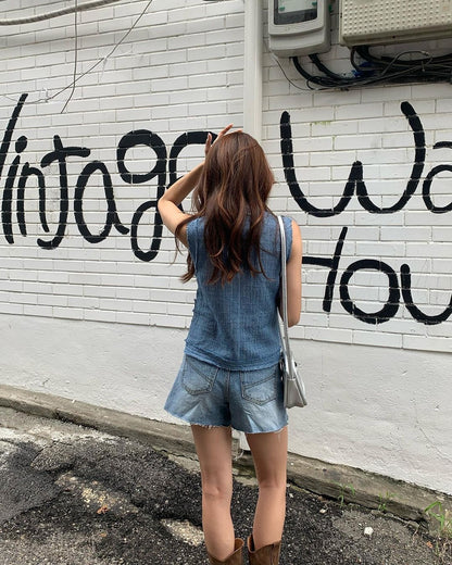 Chanel-style vest jacket