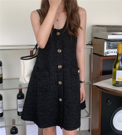 Elegant Style Sleeveless Dress