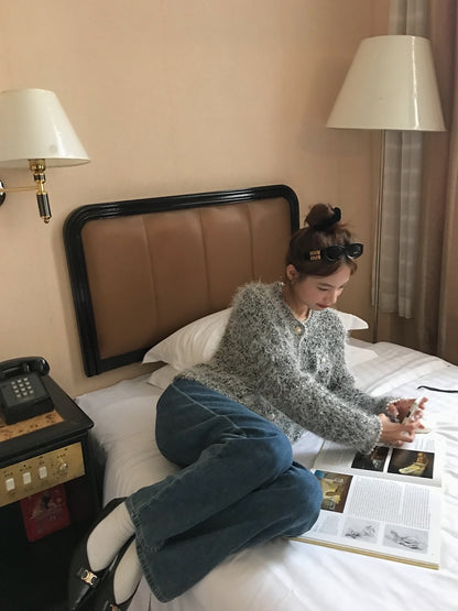 Chanel-style Sweater Cardigan