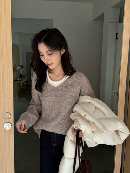 Cozy Sweater + Vest Set