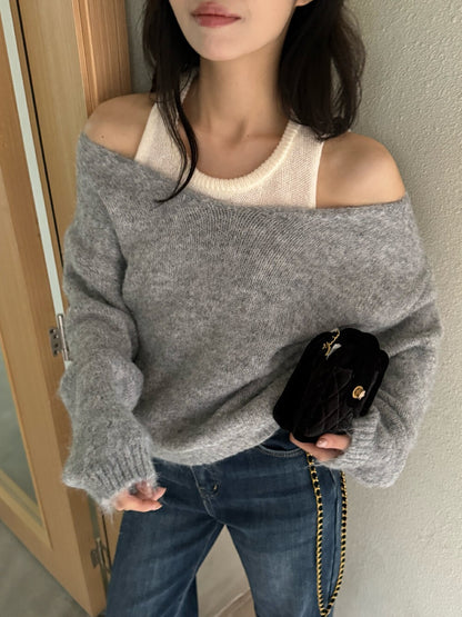 Cozy Sweater + Vest Set