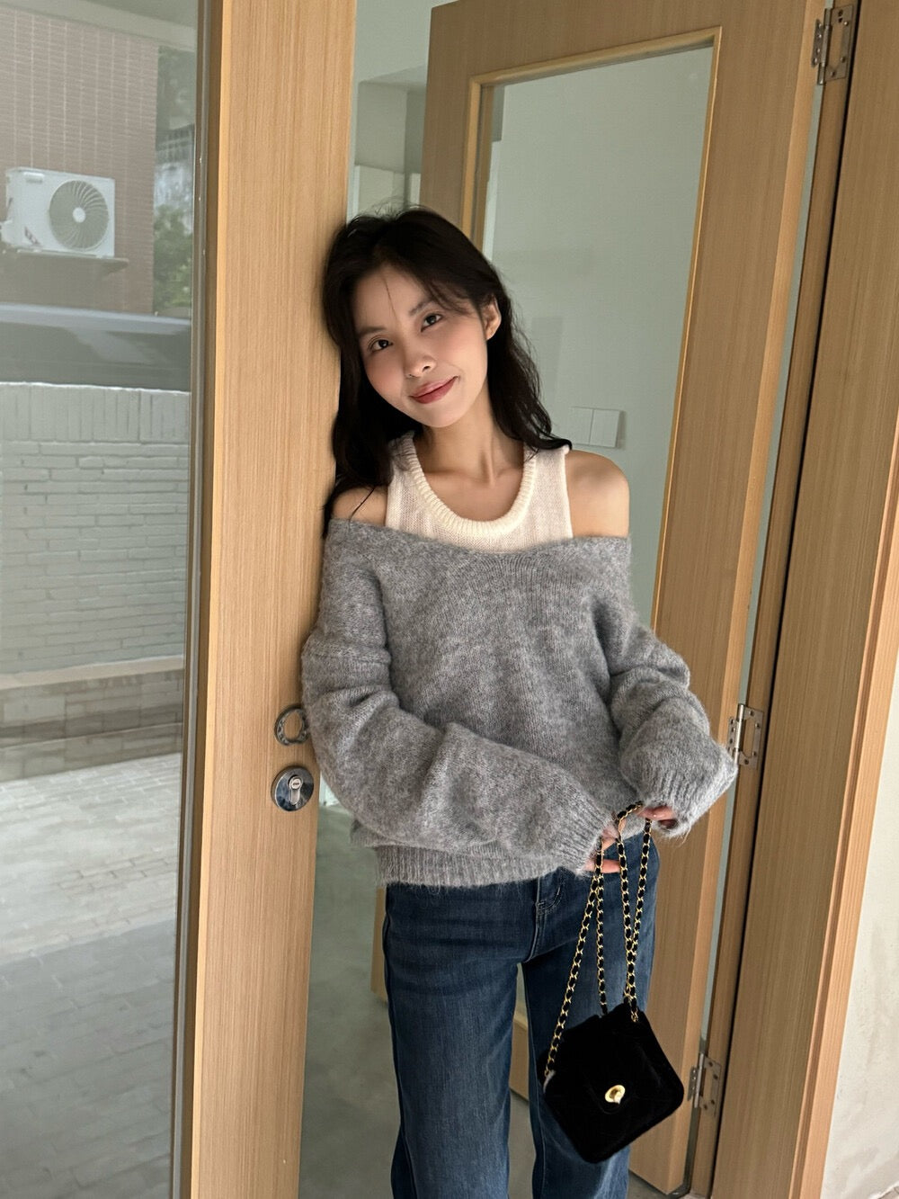 Cozy Sweater + Vest Set