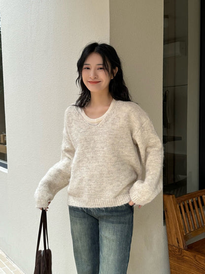 Cozy Sweater + Vest Set