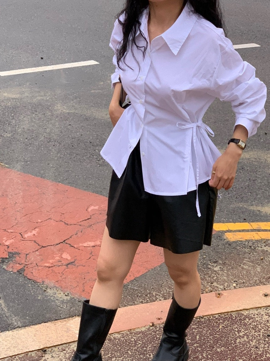Minimalist Tie Shirt