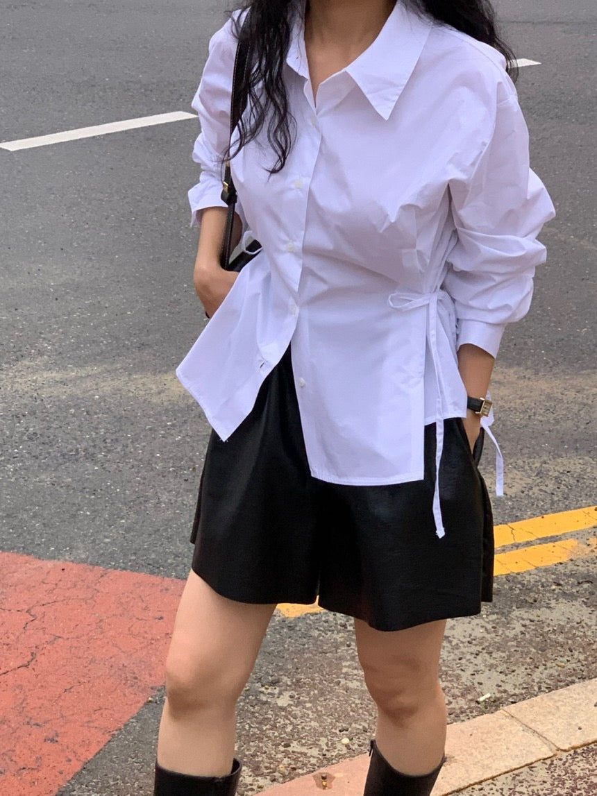 Minimalist Tie Shirt