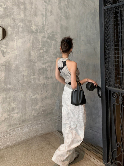 V-neck Side Knot Tank Top