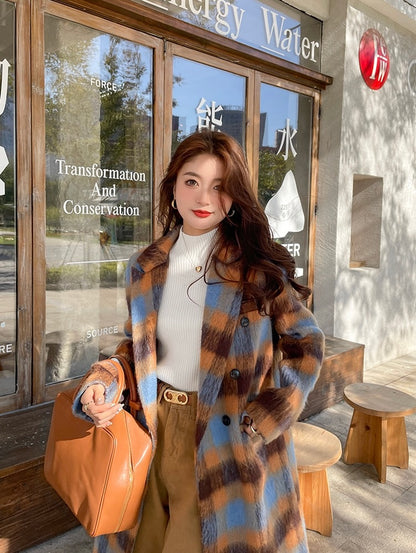 半高領設計感針織top