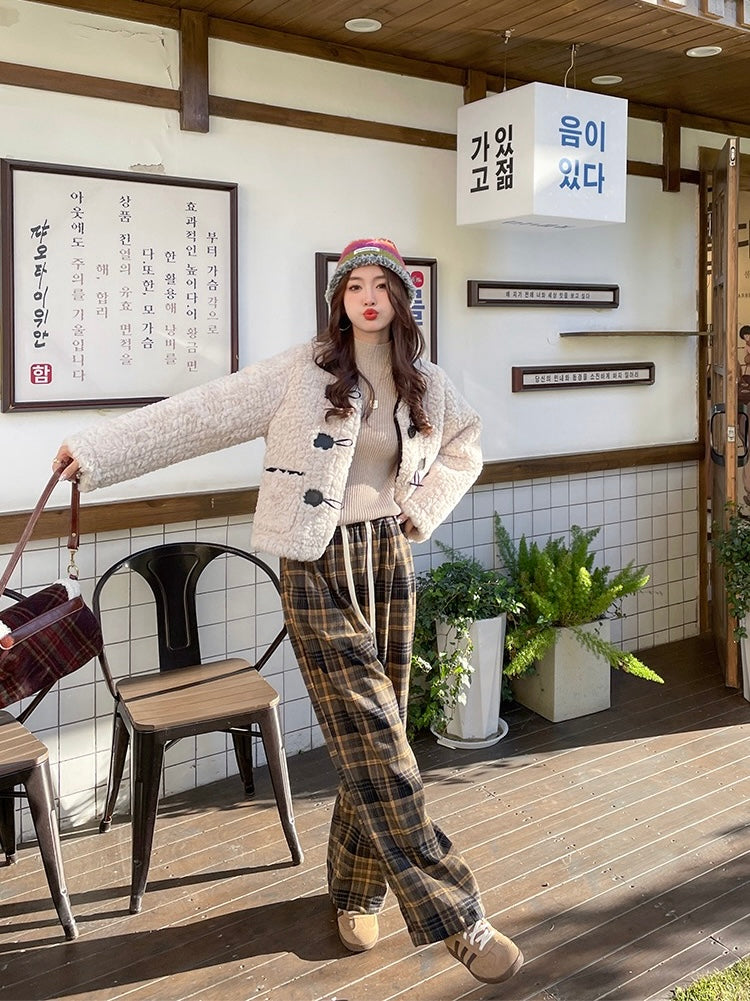 半高領設計感針織top