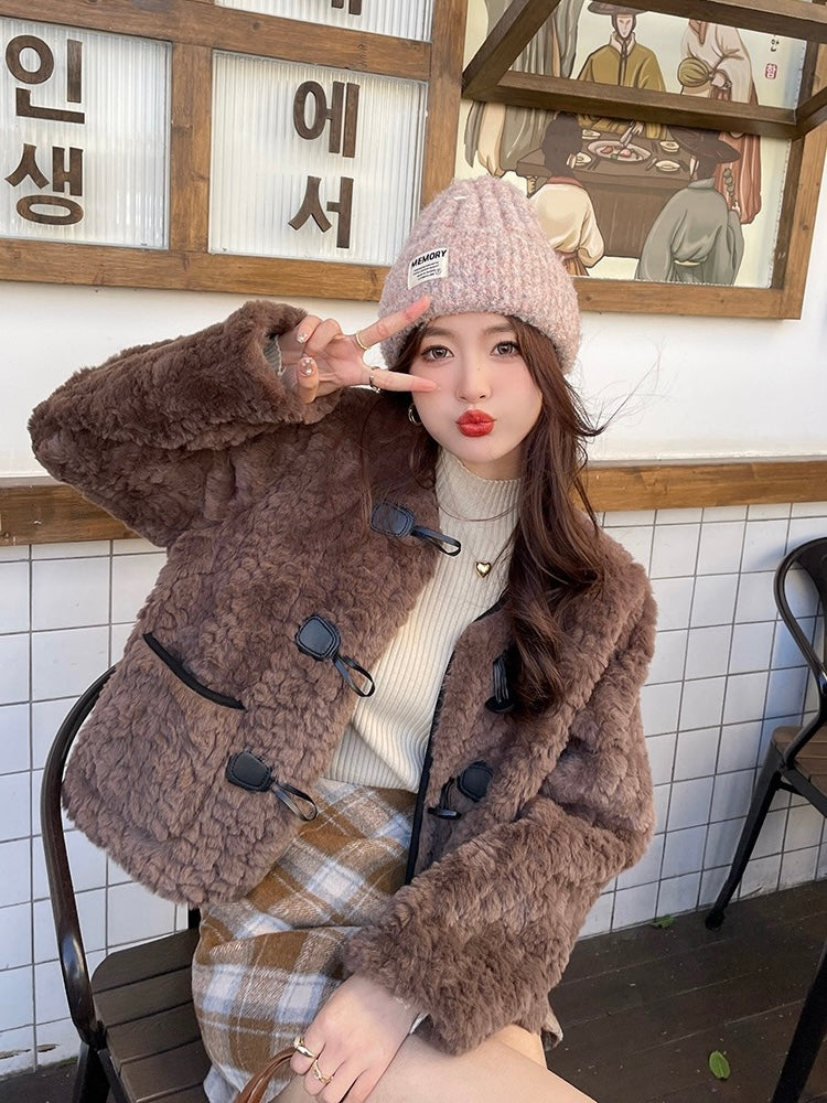 半高領設計感針織top