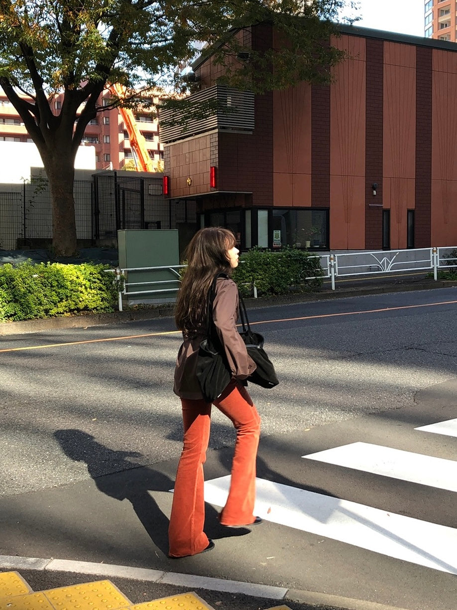 長袖シャツ+ショートプリーツキャミソールセット