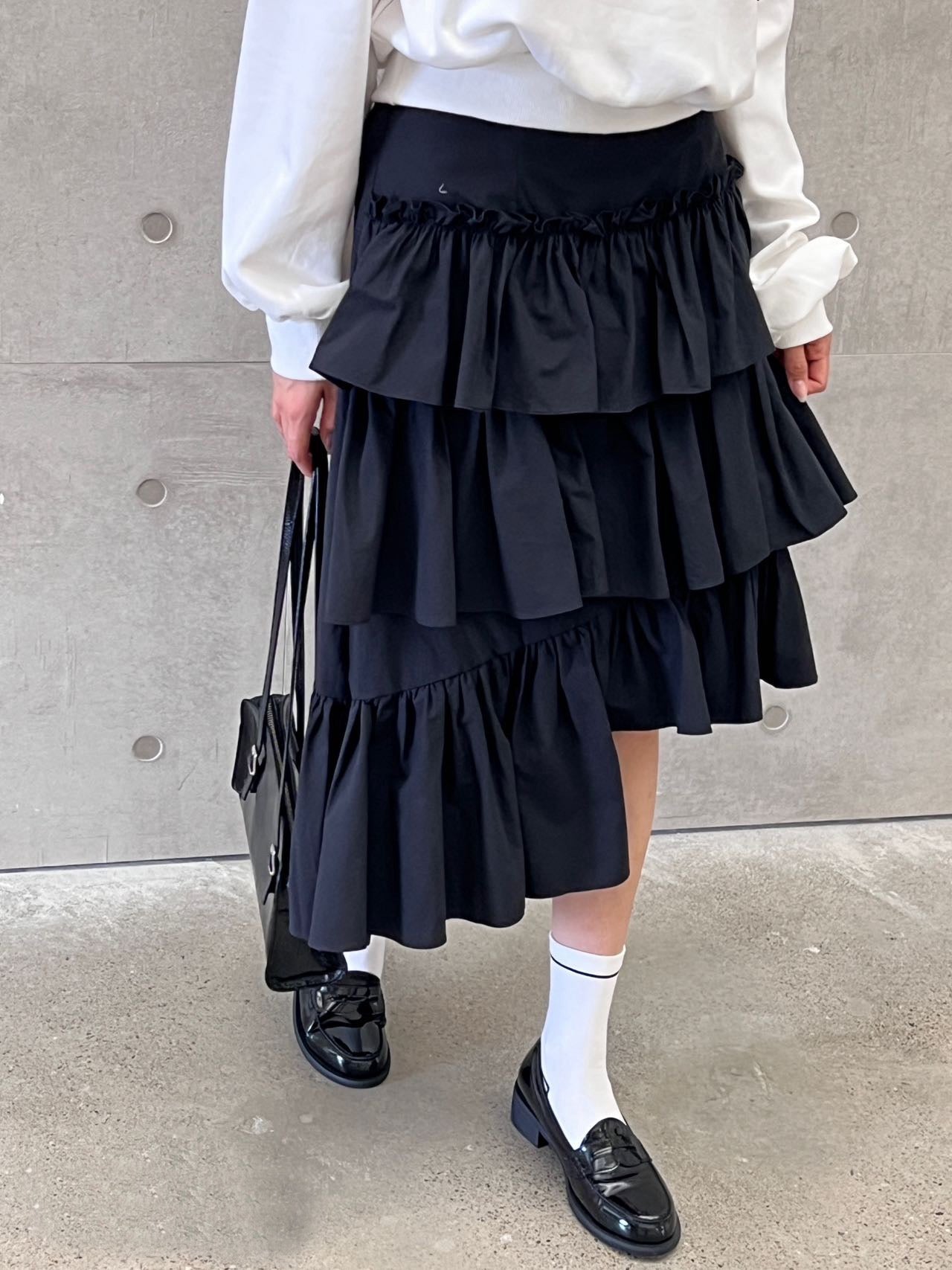 層層不規則蛋糕裙