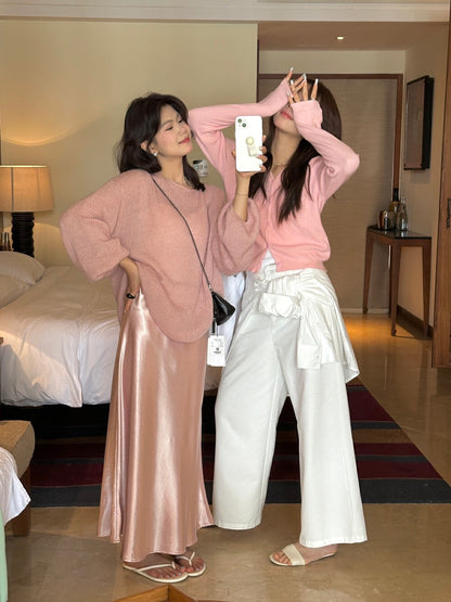 Minimalist Back-Tie Sweater