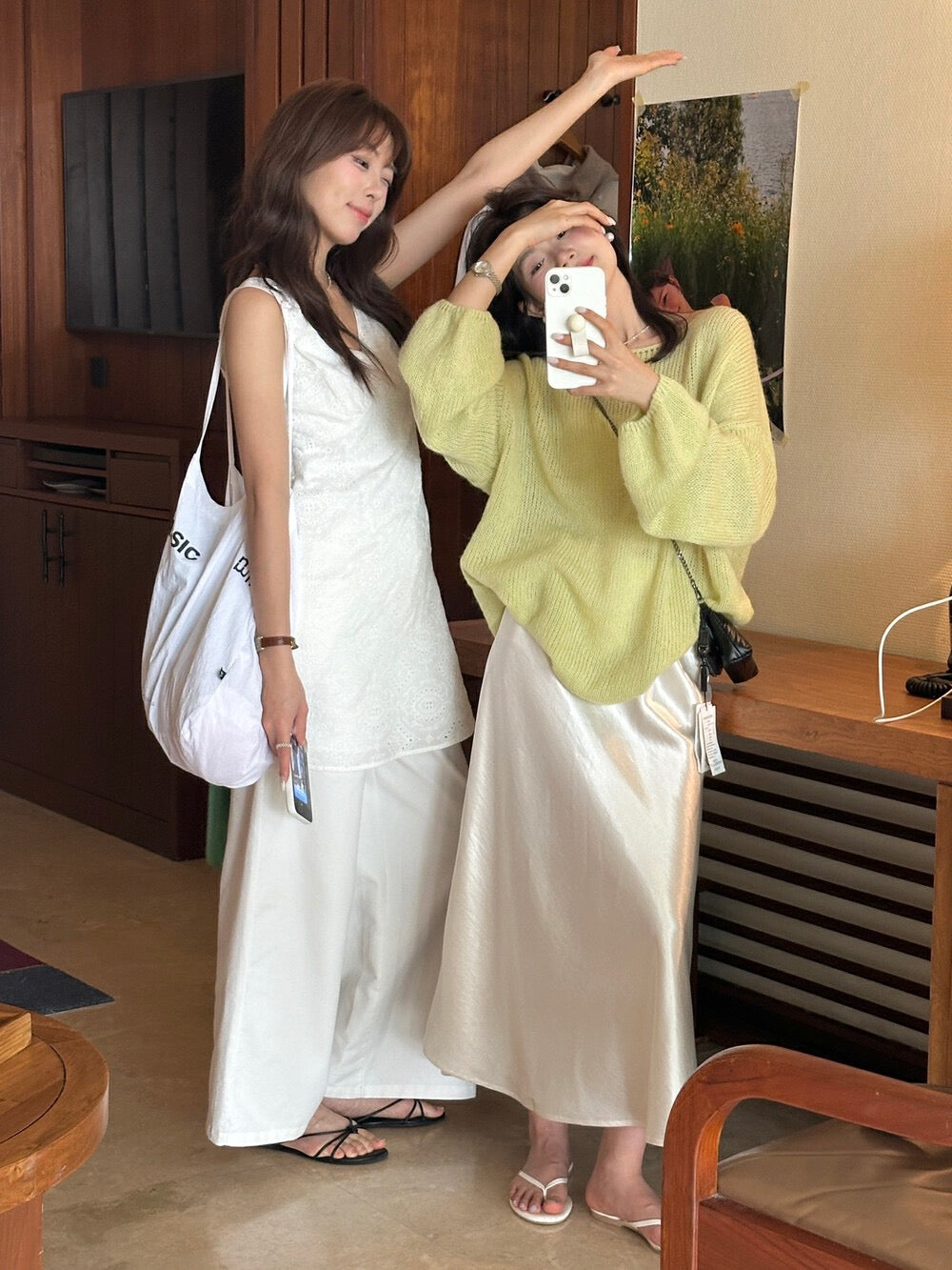 Minimalist Back-Tie Sweater