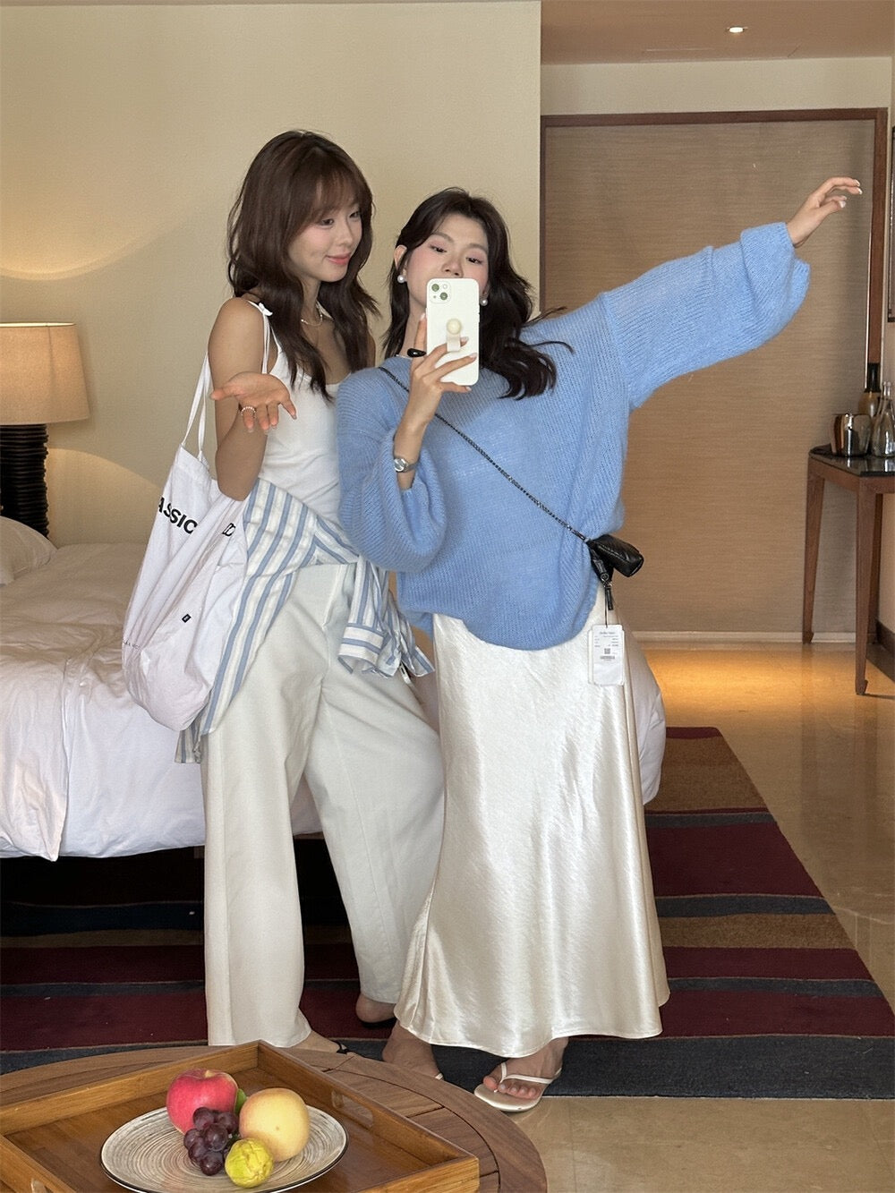 Minimalist Back-Tie Sweater