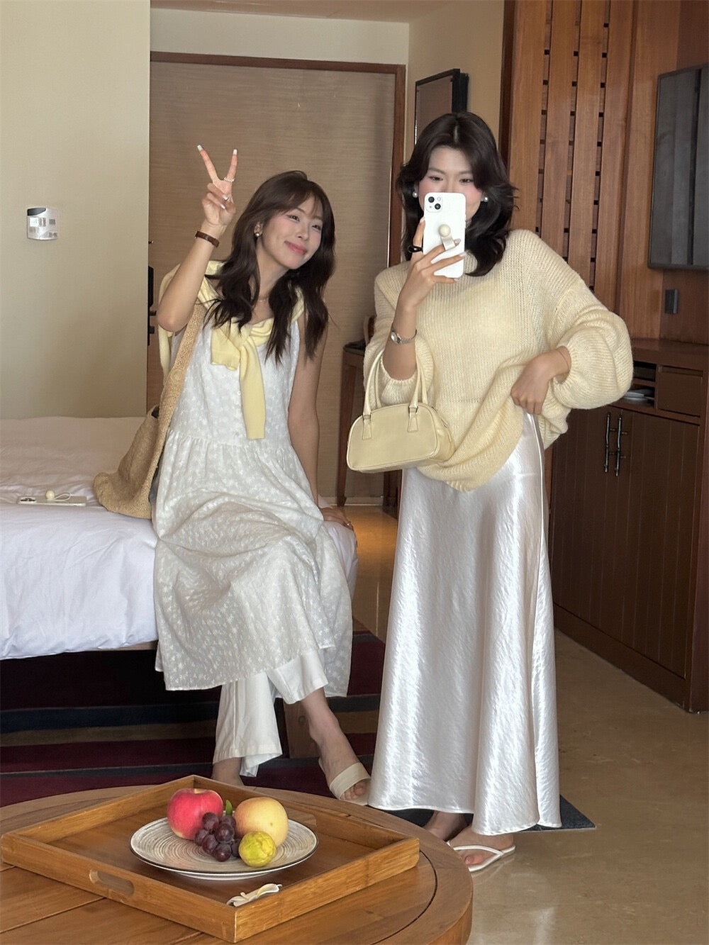 Minimalist Back-Tie Sweater