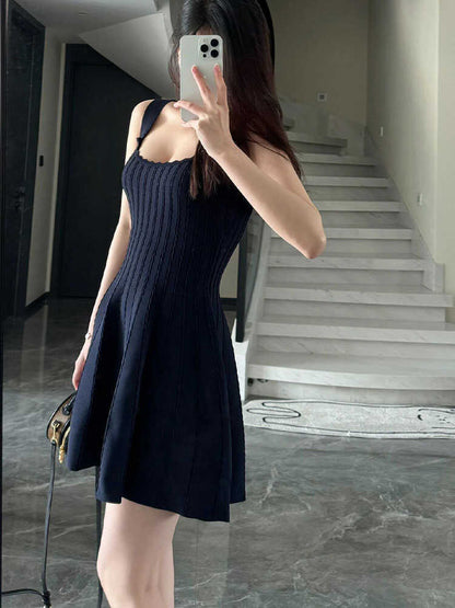 knitted camisole dress