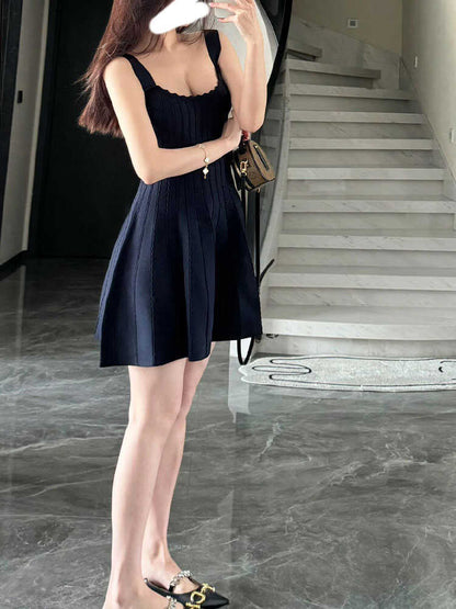 knitted camisole dress