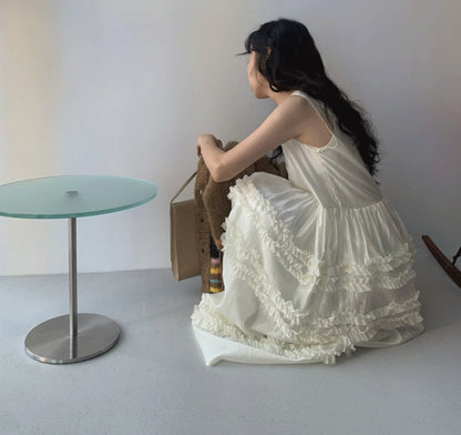 Layered Cake Slip Dress