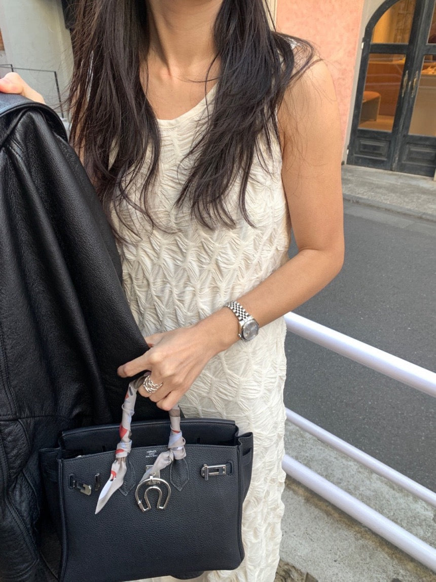 Elaborate Textured Elegant Dress