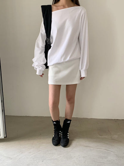 簡約露肩衛衣
