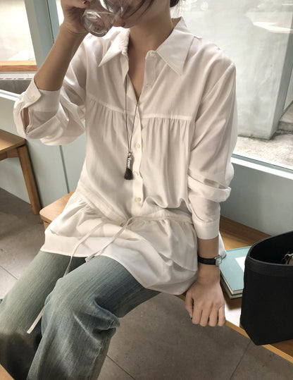 ダブルフリルブラウス