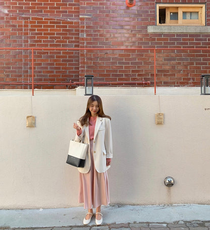 ハイウエスト万能フレアスカート