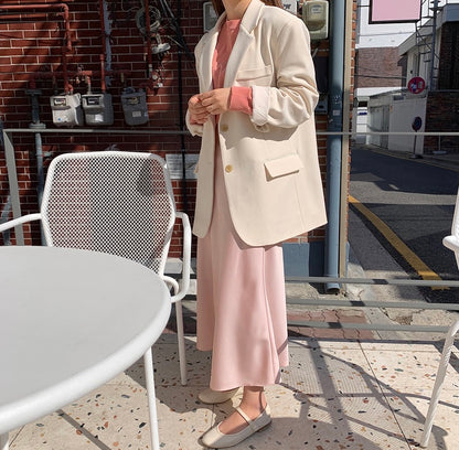 ハイウエスト万能フレアスカート