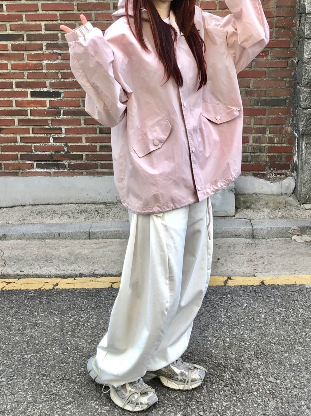 Utility Wide-Leg Casual Pants