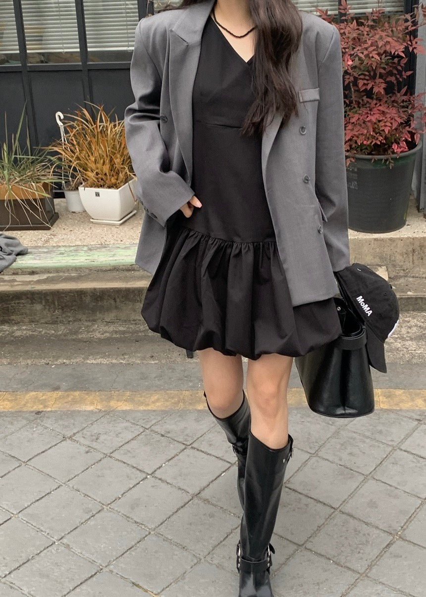 タンクトップバルーンスカート