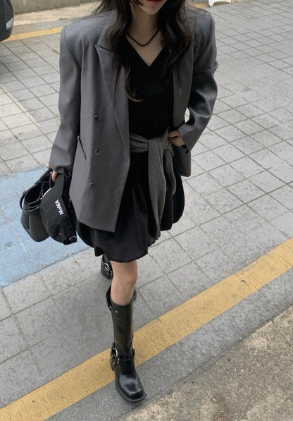 タンクトップバルーンスカート