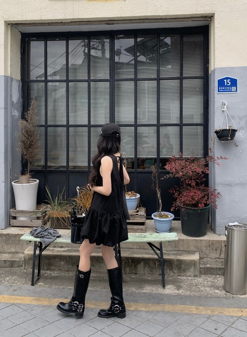 タンクトップバルーンスカート