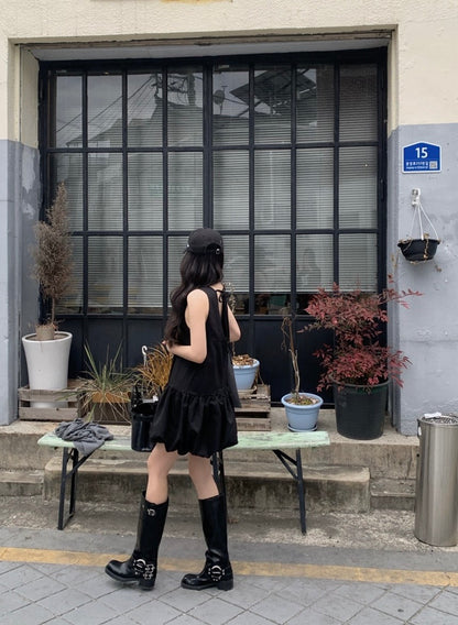 タンクトップバルーンスカート