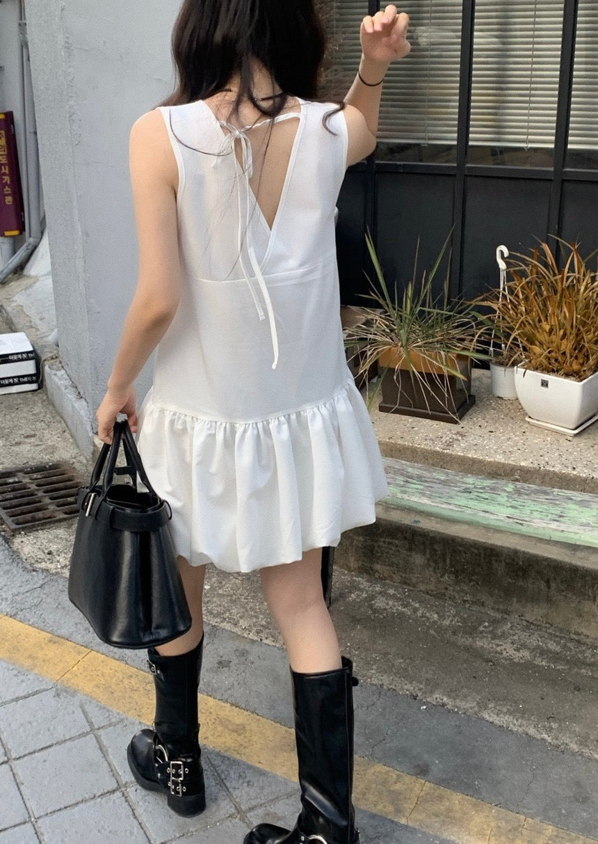 タンクトップバルーンスカート