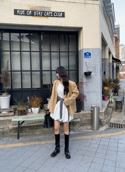 タンクトップバルーンスカート