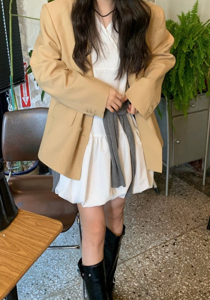 タンクトップバルーンスカート