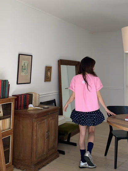 甜美波點蓬蓬半裙