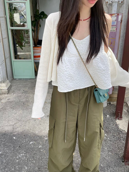 甜美系帶娃娃衫