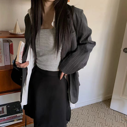 百搭系帶半身裙