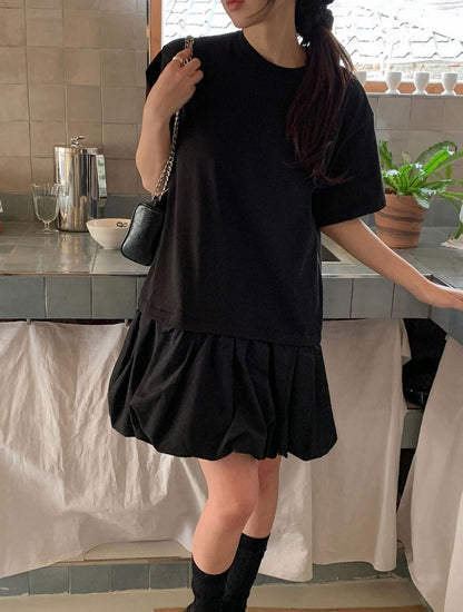 Patchwork Tulip Dress