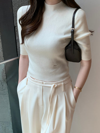 Minimalist Chic Knit Top