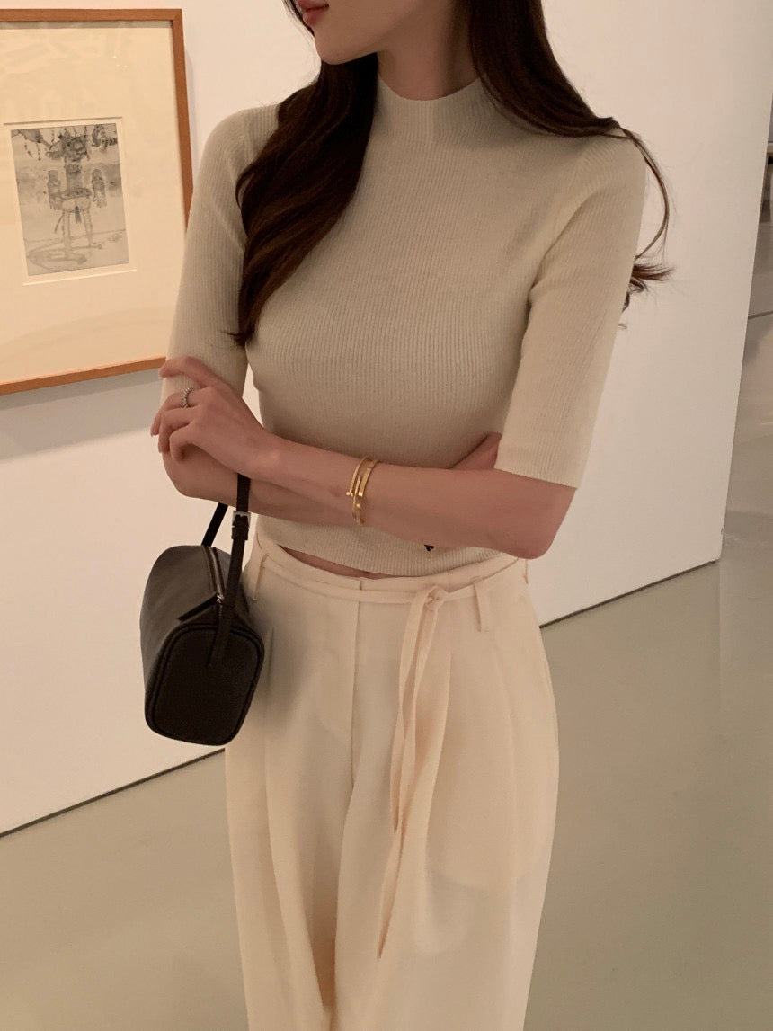 Minimalist Chic Knit Top